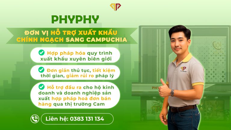 PhyPhy Xuất Khẩu Chính Ngạch